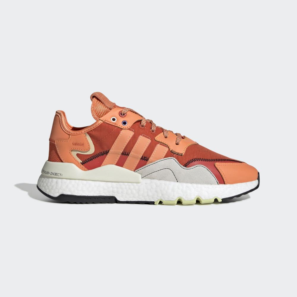 Adidas Men's Nite Jogger Originals Shoes Grey/Red Ireland EF5404